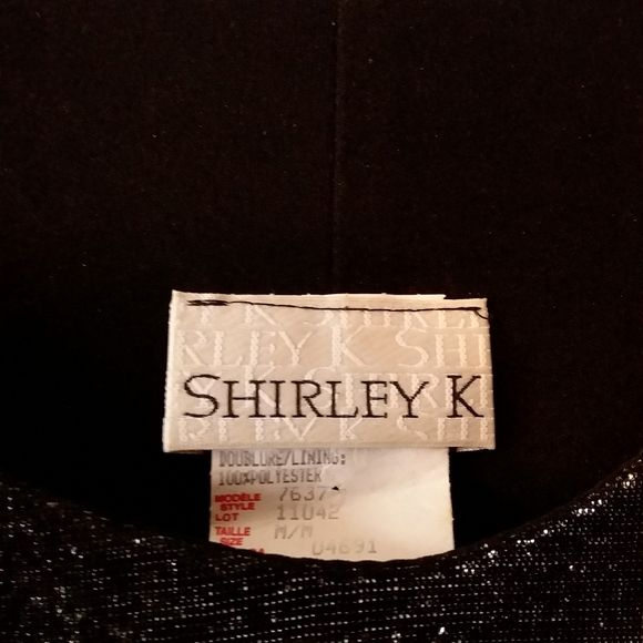 Maternity dress shimmery black size M - Picture 2 of 5